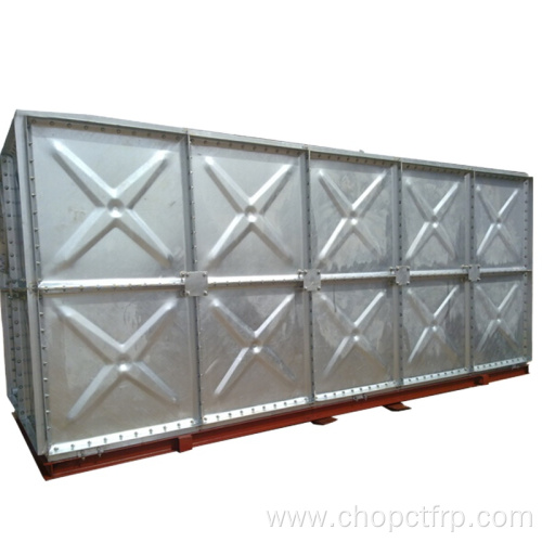 6000 liter agriculture HDG galvanized steel water tank